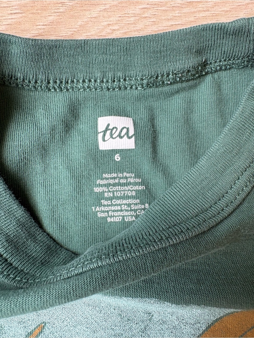 Tea Collection Size 6 - Picture 4 of 4